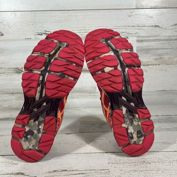 Asics Womens GT 2000 4 T661N Pink Grey Camo Running Shoes Sneakers US‎ 11 - Picture 7 of 8